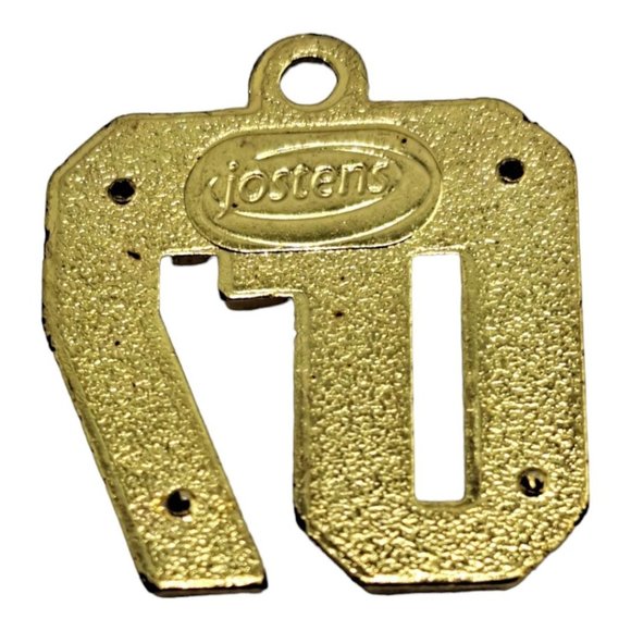 2012 Graduation Tassel Pendant Golden Charm 2012 Jostens Grad, Celebration, Goal - Picture 16 of 16